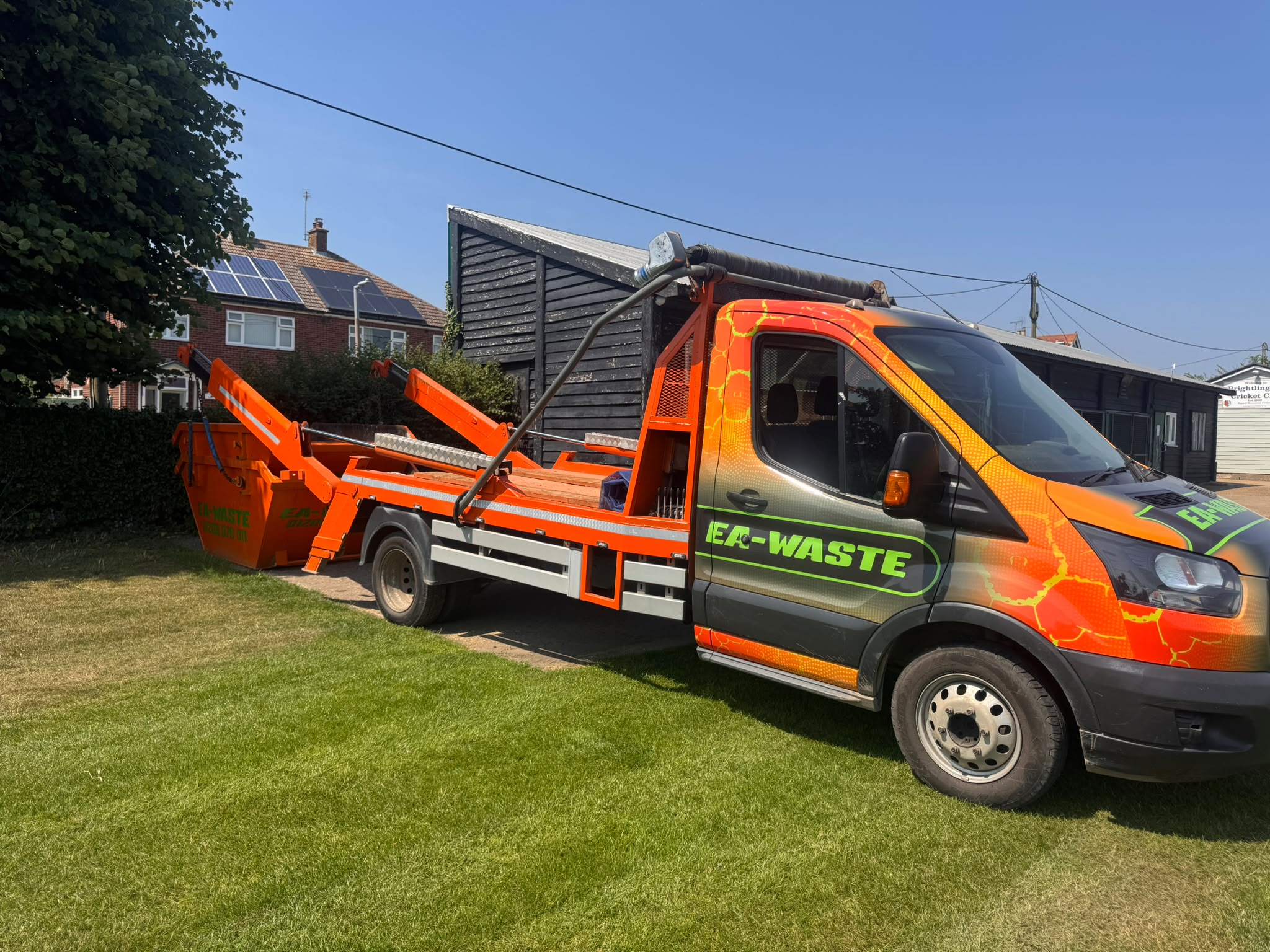 Skip hire Delivery in Brightlingsea Essex by EA Waste